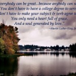Soul Generated by Love (MLK)
