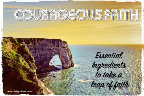 Courageous faith